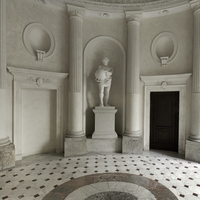 Sculpture in Lobby Rome, Italy