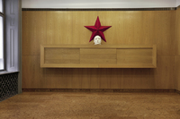 Bust in Office, Budapest, Hungary