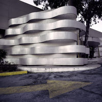 Wavy Suface Wall, Mexico City