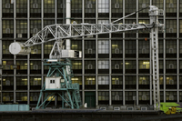 Derrick in Rotterdam, Netherlands