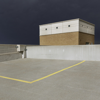 Roof parking lot Lincoln, Nebraska