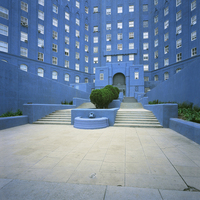 Blue Building,Los Angeles, California