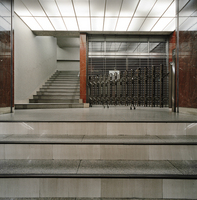 Gated Area with Staircase, Tokyo, Japan