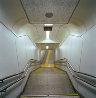 Looking Down from Stairs, Tokyo, Japan