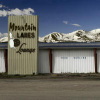 Lanes Lounge & Snow Cap Mountains, Colorado