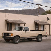 Tan Pickup, Truth or Consequence, New Mexico
