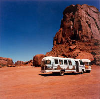 Travel Bus Landscape, Utah