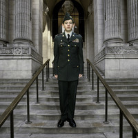Young Officer, New York City